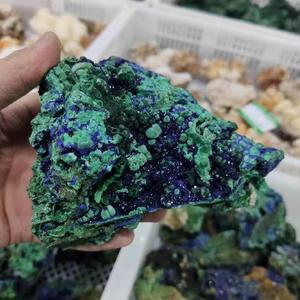 Venta al por Mayor de Especímenes Minerales de Azurita en Bruto de Alta Calidad, Piedra de Malaquita - Product Image 6