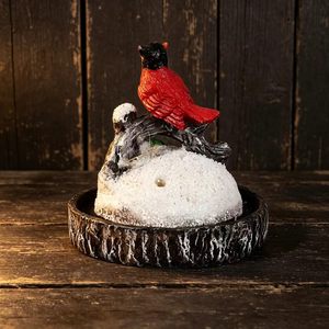 Figura de Pájaro Cardenal <span class=keywords><strong>Rojo</strong></span> de Resina, Decoración Navideña para Mesa, Adorno Festivo para Interiores, Regalo de Recuerdo, Directo de Fábrica - Product Image 5