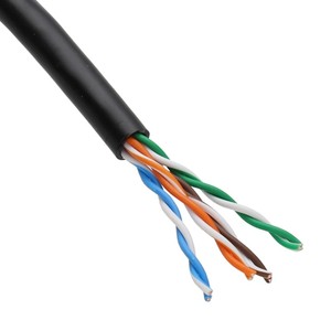 LANP 1,000ft Cat5e Ethernet Réseau LAN Câble UTP Étanche Extérieur Enterrement Résistance UV PE Cuivre Solide 305M Boîte - Product Image 2