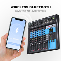 La consola de mezcla profesional de 8 canales Ct80S pro BMG con interfaz de audio USB se puede utilizar para la grabación de un sistema de grabación en el que se puede hacer una grabación en el momento de la creación