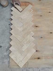 Panneau <span class=keywords><strong>de</strong></span> mosaïque en <span class=keywords><strong>travertin</strong></span> beige Kit Kat, décoration <span class=keywords><strong>de</strong></span> sol, mosaïque en marbre en chevrons, carreaux <span class=keywords><strong>de</strong></span> mosaïque pour <span class=keywords><strong>salle</strong></span> <span class=keywords><strong>de</strong></span> <span class=keywords><strong>bain</strong></span> - Product Image 5