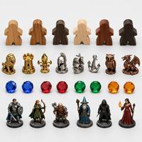 Pions de jeu pour jeux de société, fabricant de jetons et de dés personnalisés pour jeux de société avec emballage sur mesure