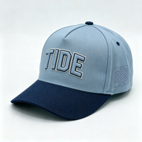 Gorra de Béisbol con Logotipo Personalizado, Bordado 3D en Relieve, Tela de Espiga, Venta al Por Mayor, Gorras Deportivas Unisex con Cierre a Presión