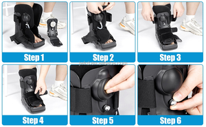 Attelle de marche gonflable <span class=keywords><strong>Aircast</strong></span> Walker, design universel - Product Image 3