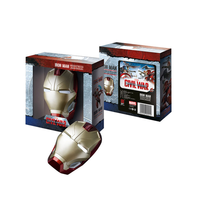 Genuine Iron Man 2.4G Wireless Mouse