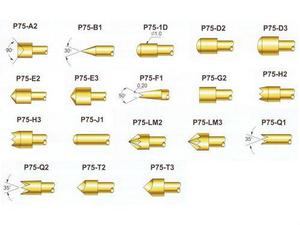 Bán Nóng Pogo <span class=keywords><strong>Pin</strong></span> P75 Series Bảng Điện Tử Kiểm Tra Kim Kiểm Tra Mùa Xuân Ghim Thử Nghiệm PCB Chiều Dài 16.5Mm Và, V. V. - Product Image 6