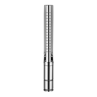 Pompe à eau d'irrigation submersible de haute qualité 1.5HP pour puits profond pour ferme agricole pompe submersible solaire à haut rendement