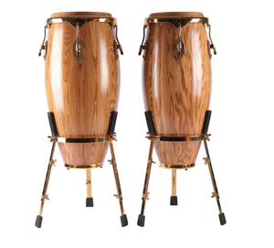 Venta caliente 10 "y 11" cabezas de vaca de piel de oveja juego de tambor <span class=keywords><strong>Conga</strong></span> de madera precio de fábrica tambor <span class=keywords><strong>Conga</strong></span> de percusión latina del <span class=keywords><strong>mejor</strong></span> vendedor - Product Image 4