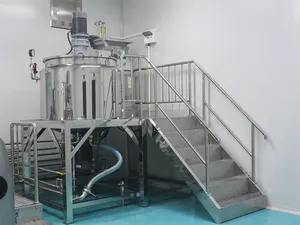 Deterjen Cair Tanaman Sabun Cair Cuci Mesin Pencampur Mixing Tank Kosmetik Peralatan Produksi Deterjen Pabrik Produksi