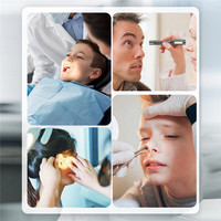 Lampe torche médicale à LED pour l'inspection des premiers soins, lampe de poche rechargeable d'urgence, lampe de poche pour médecin infirmière