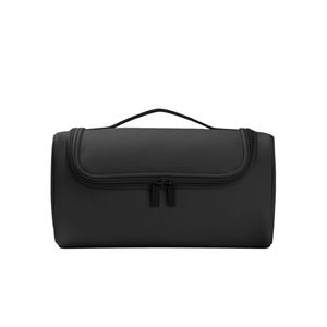 Bolsa Organizadora de Maquillaje de Viaje, Portátil, Duradera y de Gran Capacidad para Mujer, con Logotipo Personalizado, de PU, Estilo Étereo, para Cosméticos y Artículos de Aseo - Product Image 1