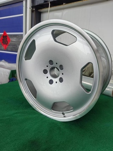 Cerchi in Lega Forgiati Classici da 17 18 19 20 24 Pollici Finitura Argento per Vetture <span class=keywords><strong>Mercedes</strong></span> W123 W124 <span class=keywords><strong>W126</strong></span> W202 W203 W204 <span class=keywords><strong>W126</strong></span> - Product Image 4