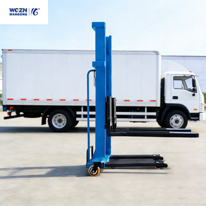 Montacargas Eléctrico WGZN con Capacidad de Carga, Elevación Automática de Vehículos, Carga y Descarga de Mercancías, Apilador Portátil - Product Image 1