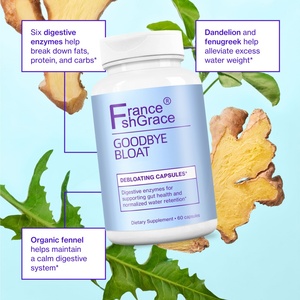 ผู้ผลิตอาหารเสริมสมุนไพรเพื่อสุขภาพทางเดินอาหาร สนับสนุนสุขภาพทางเดินอาหารสำหรับผู้หญิง 60 แคปซูลบำรุงสุขภาพทางเดินอาหาร - Product Image 4