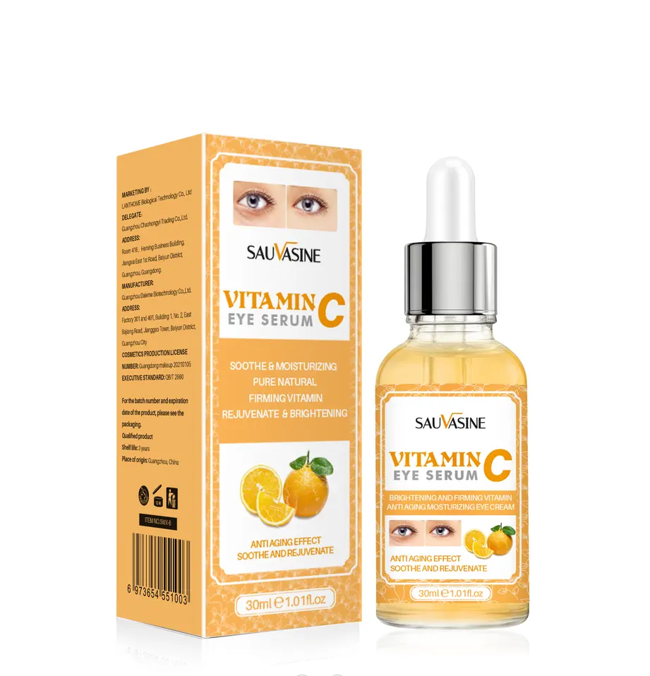 High Quality 10ml Vitamin C Serum für Face mit Hyaluronic Acid Collagen Serum Remove Acne Facial Cream Organic Vitamin C Serum
