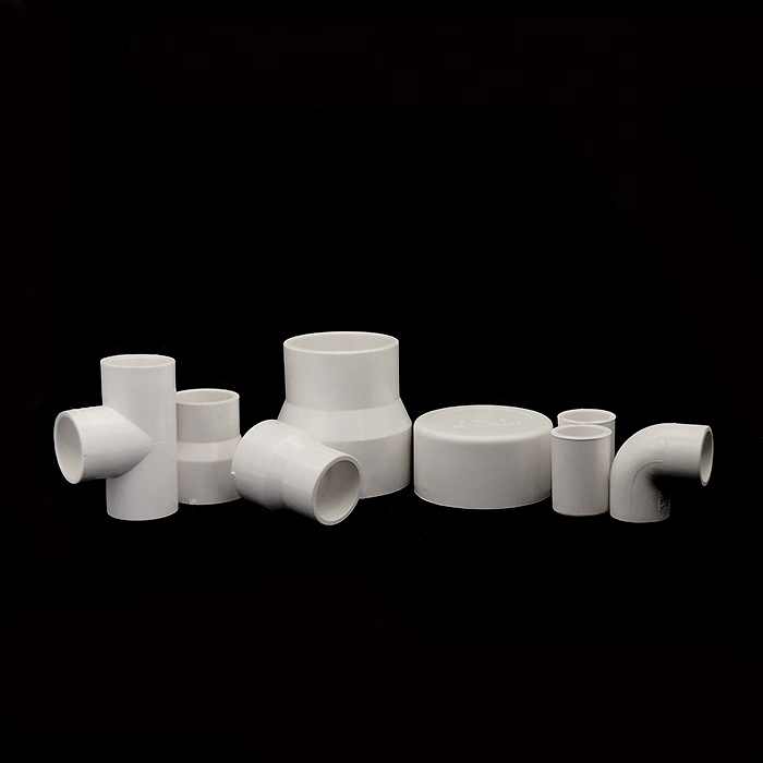 China white color PN10 PVC pipe fitting manufacturer