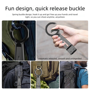 Trípode Magnético para Teléfono M40 con Resorte, Soporte Plegable de Una Pieza, Soportes Magnéticos de Doble Cara, Luz de Relleno, Portátil para Mano/Escritorio - Product Image 3