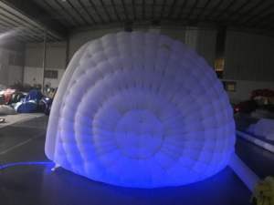 Voorraad Evenement Gebruik Opblaasbare Luna Podium Bruiloft Koepel Tenten, Fabriek Witte Opblaasbare Bubble Tent Voor Feest Tentoonstelling Evenement Tent - Product Image 4