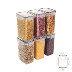 Couvercle de seau à riz en plastique transparent unique, couvercle à ouverture de grain, stockage sous vide de riz étanche à l'humidité, stockage frais et scellé - Product Image 3