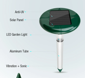 Repelente Solar Inteligente de Alta Eficiencia para Alforrecos, con Amplia Cobertura, para Viñedos Orgánicos y Granjas Avícolas Comerciales - Product Image 2