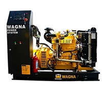 Générateur diesel industriel WAGNA DC110W-50 100KW 110KW 50Hz, alternateur triphasé, démarrage électrique 24V DC, type ouvert, refroidissement par eau
