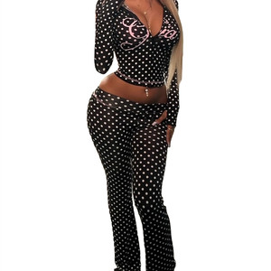 Completo da jogging da <span class=keywords><strong>donna</strong></span> Gia Hot Sell Spring: Tuta sportiva con felpa con cappuccio e zip, top corto, giacca a maniche lunghe e <span class=keywords><strong>pantaloni</strong></span> - Set 2 pezzi da <span class=keywords><strong>donna</strong></span> - Product Image 5