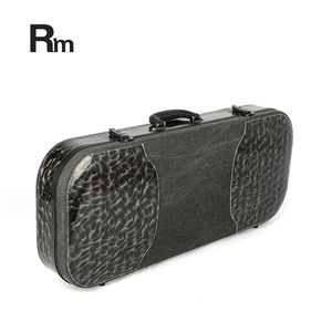 Start88-OFM Rm arc-en-ciel musique Instrument à cordes sacs F Style Rectangle forme <span class=keywords><strong>mandoline</strong></span> étuis étui rigide 10mm éponge Protection - Product Image 2