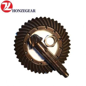 Boîte de pignon conique en spirale de précision non standard personnalisée - Product Image 1