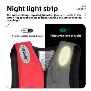 Flotador de Supervivencia Profesional Portátil de Espuma EPE para Hombres, Alta Flotabilidad (150N), Tela Oxford Reforzada, para Adultos, Pesca y Navegación - Product Image 3