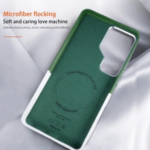 เคสโทรศัพท์มือถือหนัง PU แม่เหล็กขั้นสูงสำหรับ Samsung S26 S24 S25 Ultra พร้อมช่องใส่บัตร รองรับการชาร์จไร้สาย ป้องกันการกระแทก - Product Image 6