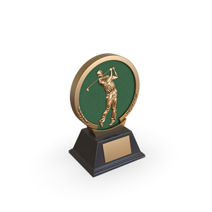 Al por mayor figuritas y trofeos de resina personalizados para decoración de recuerdos y celebraciones de campeonato trofeo de golf de resina - Product Image 3