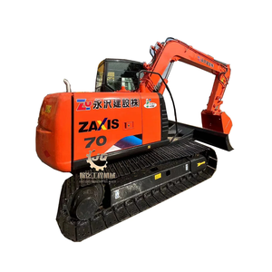 รถขุด HITACHI MINI มือสองรถขุดตีนตะขาบ ZX60 ZX70QC ใช้ - Product Image 3
