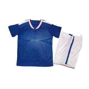 Детские комплекты спортивной формы для футбола на заказ, влагоотводящие, дышащие, для национальной сборной Японии, модель 2526 - Product Image 1