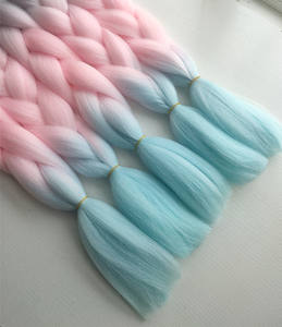 Новинка: Синтетические волосы для плетения из высокотемпературного волокна, объемные, 24 дюйма, 100 г, кудрявые прямые, для наращивания. - Product Image 4