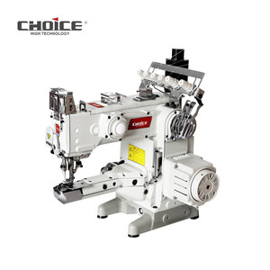 Máquina de coser industrial de alta velocidad GC1500-156M-EUT-DD con accionamiento directo, corte automático, alimentación computarizada por brazo y puntada interlock para metal y hierro. - Product Image 2