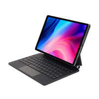 Untuk Tab S7/S8/S9/S9 Fe/S10 Casing Keyboard Kulit PU Anti Kotor USB-C Ringan untuk Tablet 11/12.4/14.6 Inci