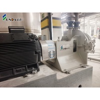Raffineur à double disque Yunda 380V 15000 L/min, engrenage d'alimentation contrôlé par PLC, disque abrasif SS304 42-48 pouces, machine à pulper économe en énergie