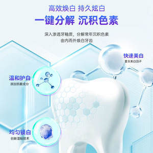 Dropshipping Shopify Bandes blanchissantes pour les dents à la noix de coco 28 pièces Kit de blanchiment doux et sûr pour l'émail sensible - Product Image 2