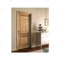 Puerta de Entrada de Madera Sólida de Primera Calidad, Ahorradora de Energía y Resistente al Desgaste, para Viviendas, Apartamentos y Casas Adosadas