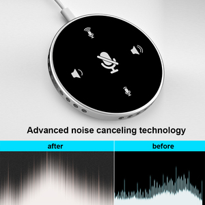 Q5 Cắm Và Chơi <span class=keywords><strong>Web</strong></span> Xách Tay Omni Hướng USB Hội Nghị Video Microphone Loa Cho Hội Nghị Trực Tuyến Trò Chuyện - Product Image 5