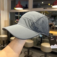 Gorra de Béisbol de 6 Paneles con Visera Ancha, de Secado Rápido, Impermeable, Estilo Deportivo Vintage, para Bebés, Transpirable, Protección Solar Anti-UV para Invierno