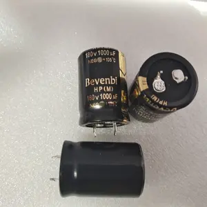 Bevenbi Low ESR Snap Electrolytic Capacitors in Aluminum 150uf 220v 100uf 450v Film Capacitor 200v 250v 470uf 1.6UR (2S) CN;GUA