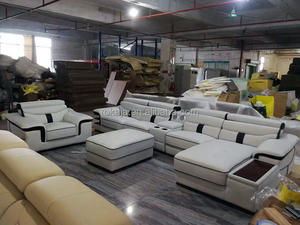 أريكة ذكية فاخرة متعددة الوظائف 6 أريكة متعددة الوظائف 1 <span class=keywords><strong>2</strong></span> 5 7 مقاعد لغرفة المعيشة في الفيلا أريكة على شكل حرف L مع مشغل موسيقى - Product Image 4