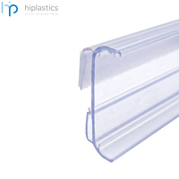 Hiplastics PHDA ESL Bande porte-étiquettes de prix en plastique pour étagère de supermarché, installation facile, taille et couleur personnalisables pour la vente au détail