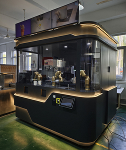 Chiosco Automatico per Caffè con <span class=keywords><strong>Robot</strong></span> Barista per Esterni, <span class=keywords><strong>Macchina</strong></span> Distributrice con Display Touchscreen, Capacità 150-200 - Product Image 3