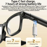 Lunettes Intelligentes M08 Avancées Étanche Photochromiques avec Caméra HD pour Reconnaissance Photo IA et Traduction en Temps Réel – Tendance 2026