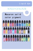 DLD 36 Couleurs 10ml Pigment Nacré Liquide Résine Epoxy Colorant Perle pour Dessous de Verre en Résine Artisanat d'Art Vente en Gros