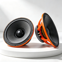 Subwoofer 18 pouces 1800W avec aimant de 220 mm et bobine vocale de 4 pouces, boîtier métallique, plage de fréquences 20Hz-20kHz, radio