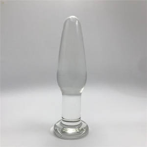 Tapón Anal de Cristal para Mujer, Masajeador para Adultos, Productos Sexuales Vaginales Populares, Dildo, Juguete Anal - Product Image 4
