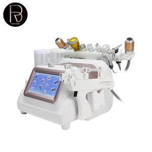 Appareil de soin du visage par hydrodermabrasion 11 en 1, nettoyeur de peau à bulles fines, microdermabrasion ultrasonique, appareil de beauté pour salon - Product Image 1